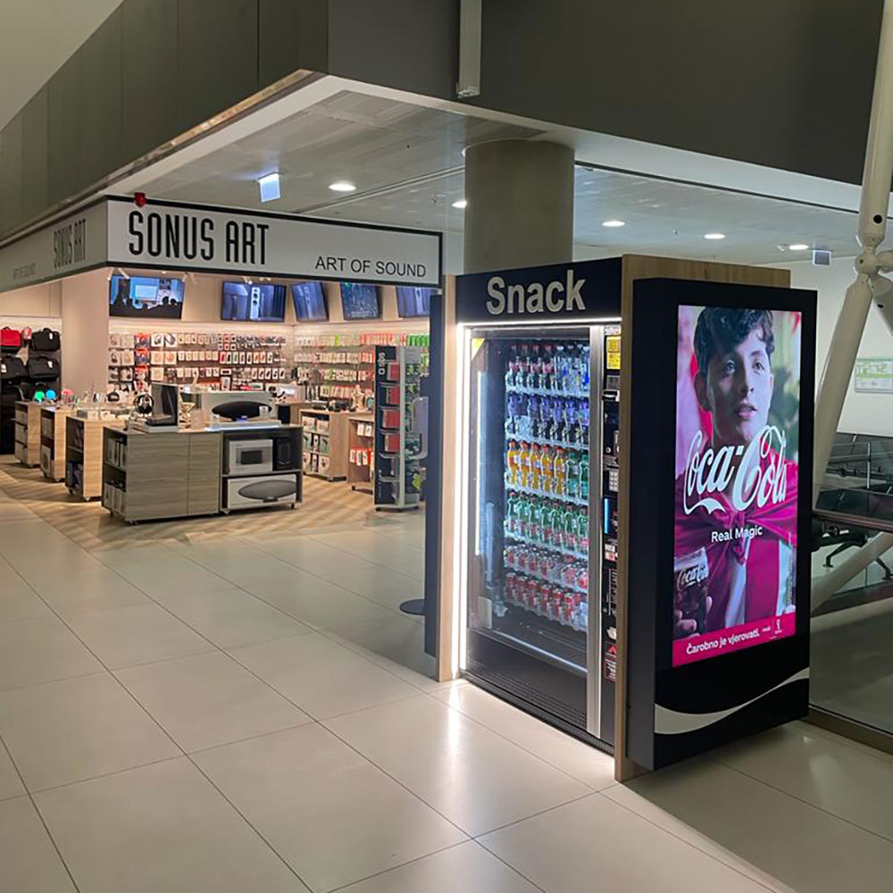 Digital signage Coca-Cola