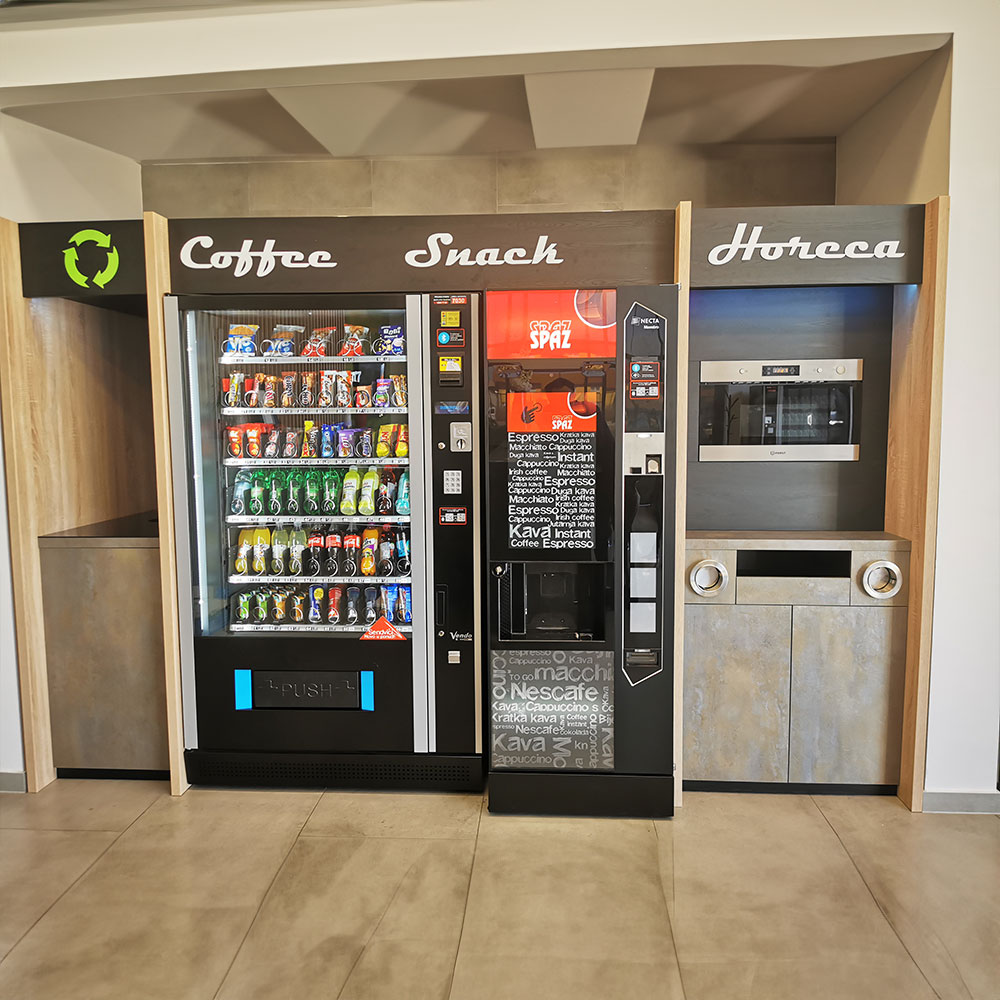 SPAZ vending corner s mikrovalnom
